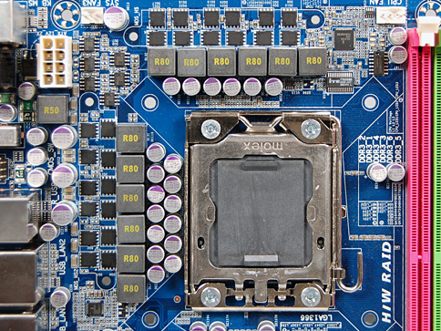 画像ギャラリー No.013のサムネイル画像 / GIGABYTEのゲーマー&OC向けマザー「GA-EX58-EXTREME」を写真で確認