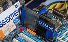 画像ギャラリー No.004のサムネイル画像 / GIGABYTEがX58マザーボードの発表会を開催。2009年には2万円台の製品も
