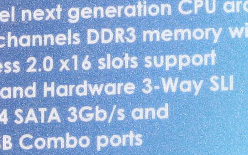 画像ギャラリー No.005のサムネイル画像 / MSI，CeBIT 2009でSLI対応のIntel P55マザーボードを公開