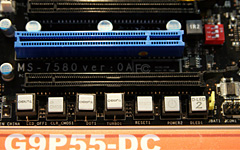 画像ギャラリー No.007のサムネイル画像 / MSI，CeBIT 2009でSLI対応のIntel P55マザーボードを公開