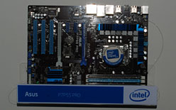 画像ギャラリー No.010のサムネイル画像 / ［COMPUTEX］ASUS，P55＆P57マザーボードを公開。SATA 3.0とUSB 3.0に両対応のX58マザーも
