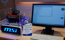 画像ギャラリー No.009のサムネイル画像 / MSI，秋葉原のイベントで注目のマザーボード「Big Bang」概要を公開。第1弾製品の実機デモも
