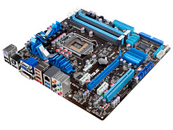 画像ギャラリー No.021のサムネイル画像 / ASUSのH57マザー「P7H57D-V EVO」実機写真レポート。手堅い作りのミドルハイクラスモデル