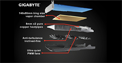画像ギャラリー No.008のサムネイル画像 / ［CeBIT］GIGA-BYTE，オーバークロッカーが監修したマザーボード「GA-X58A-OC」を公開。独自クーラー採用のOC版GeForceも