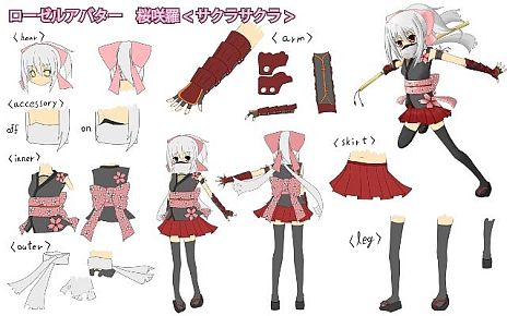 画像ギャラリー No.001のサムネイル画像 / 「RUSTY HEARTS」,アバターデザインコンテスト2013の受賞作品が決定。4Gamer賞など5つのイラストが公開に