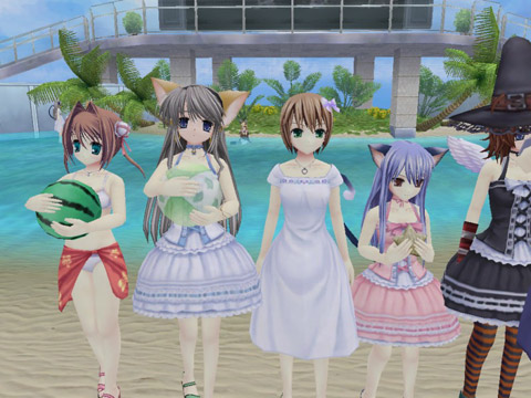 画像ギャラリー No.001のサムネイル画像 / 「ai sp@ce」，新登場の「夏休みaiぽん」はCLANNADアイテムを収録