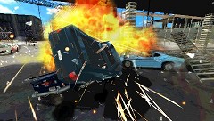 画像ギャラリー No.001のサムネイル画像 / 連載「PCゲームを持ち出そう!」。第40回はPSP用カーアクション「FlatOut Head On」を紹介