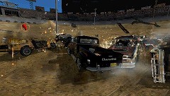 画像ギャラリー No.002のサムネイル画像 / 連載「PCゲームを持ち出そう!」。第40回はPSP用カーアクション「FlatOut Head On」を紹介