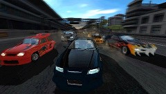 画像ギャラリー No.004のサムネイル画像 / 連載「PCゲームを持ち出そう!」。第40回はPSP用カーアクション「FlatOut Head On」を紹介