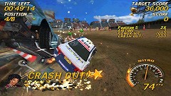 画像ギャラリー No.008のサムネイル画像 / 連載「PCゲームを持ち出そう!」。第40回はPSP用カーアクション「FlatOut Head On」を紹介