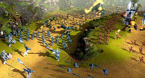 画像ギャラリー No.011のサムネイル画像 / ［GCA 08＃05］カードゲーム＋RTS，「BattleForge」が2009年の意外な（？）目玉タイトルになりそうな予感