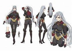 画像ギャラリー No.003のサムネイル画像 / TVアニメ「戦場のヴァルキュリア」，イサラなどの色彩設定が公開