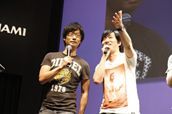 画像ギャラリー No.016のサムネイル画像 / ［TGS 2011］「メタルギア」キャスト陣と須田剛一さんがゲストとして登場したKONAMIブースの超豪華ラストステージ「Kojima Productions SPECIAL STAGE」をレポート