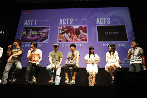 画像ギャラリー No.025のサムネイル画像 / ［TGS 2011］「メタルギア」キャスト陣と須田剛一さんがゲストとして登場したKONAMIブースの超豪華ラストステージ「Kojima Productions SPECIAL STAGE」をレポート