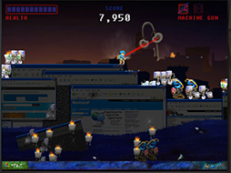 画像ギャラリー No.002のサムネイル画像 / Microsoft公式のWindows XP駆逐ゲーム「Escape from XP」がmodern.IEで公開中