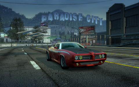 画像ギャラリー No.001のサムネイル画像 / PC版「Burnout Paradise」は，追加要素が盛り込まれ2009年2月に登場