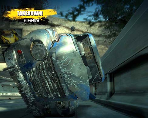 画像ギャラリー No.004のサムネイル画像 / じゃまな車は蹴散らしてしまえ！　PC版「Burnout Paradise」のプレイムービー2本を掲載