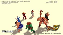 画像ギャラリー No.007のサムネイル画像 / 7月2日発売！　PC版「ストリートファイターIV」のベンチマークソフトを4Gamerに掲載