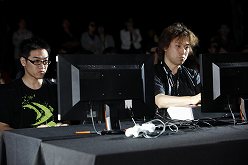 画像ギャラリー No.008のサムネイル画像 / ［COMPUTEX］NVIDIA主催の「ストリートファイターIV」大会に，西川善司が飛び入り参加するの巻