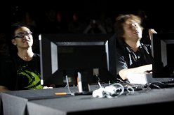 画像ギャラリー No.013のサムネイル画像 / ［COMPUTEX］NVIDIA主催の「ストリートファイターIV」大会に，西川善司が飛び入り参加するの巻