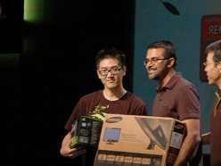 画像ギャラリー No.014のサムネイル画像 / ［COMPUTEX］NVIDIA主催の「ストリートファイターIV」大会に，西川善司が飛び入り参加するの巻