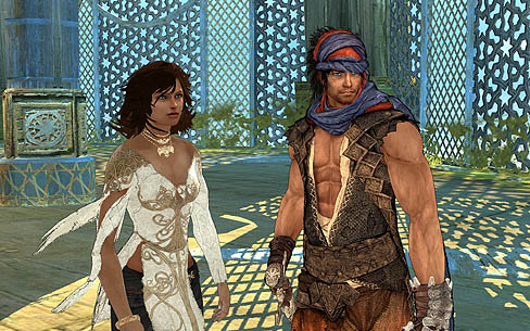画像ギャラリー No.001のサムネイル画像 / 迫力ある戦闘シーンとエリカが魅力的な「Prince of Persia 日本語マニュアル付英語版」のレビューを掲載