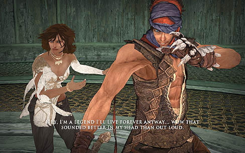 画像ギャラリー No.006のサムネイル画像 / 迫力ある戦闘シーンとエリカが魅力的な「Prince of Persia 日本語マニュアル付英語版」のレビューを掲載
