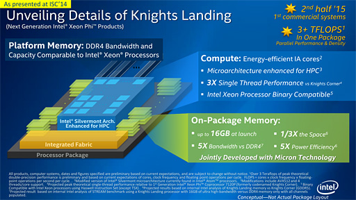 画像ギャラリー No.007のサムネイル画像 / Intel,第3世代Xeon Phi「Knights Hill」の存在を明らかに