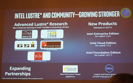 画像ギャラリー No.010のサムネイル画像 / Intel,次世代Xeon Phi「Knights Landing」を中核にしたHPCシステム「Scalable System Framework」を紹介