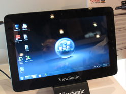 画像ギャラリー No.007のサムネイル画像 / ［COMPUTEX］ViewSonic，Windows 7＆Androidデュアルブートの10インチタブレットを発表。Shuttleは技適マーク付きタブレットを展示