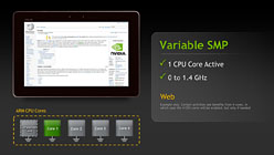 画像ギャラリー No.011のサムネイル画像 / NVIDIA，Kal-Elこと「Tegra 3」を正式発表。“4＋1”コアのCPUと12コアのGPUを統合