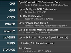 画像ギャラリー No.019のサムネイル画像 / NVIDIA，Kal-Elこと「Tegra 3」を正式発表。“4＋1”コアのCPUと12コアのGPUを統合