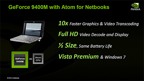 画像ギャラリー No.005のサムネイル画像 / mGPU「GeForce 9400M G」がAtomをサポート。低価格PCでの3Dゲームに光明が