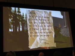 画像ギャラリー No.020のサムネイル画像 / ［GDC 2013］「MYSTは自分達のために作った」。開発者が語る「MYST」制作の舞台裏がGDCのレクチャーに登場