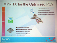 画像ギャラリー No.004のサムネイル画像 / ［COMPUTEX 2008＃13］Mini-ITXで「Crysis」「Bioshock」が動く！ VIA，「Mini-ITX 2.0」＆NVIDIAとの協業を発表