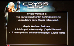 画像ギャラリー No.006のサムネイル画像 / ［NVISION 08＃11］Crysis Warsとは何か？ 公開された「Crysis Warhead」の直撮りムービー×3を掲載