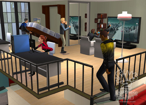 画像ギャラリー No.001のサムネイル画像 / EA,「The Sims 2 Apartment Life」に有名ミュージシャンの曲を採用