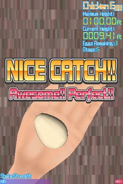 画像ギャラリー No.002のサムネイル画像 / 空からタマゴが!? iPhone/iPod touch用「Catch The Egg」配信