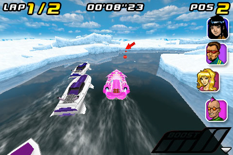 画像ギャラリー No.001のサムネイル画像 / ［iPhone］モーターボートでレースに挑め！　「Powerboat Challenge」