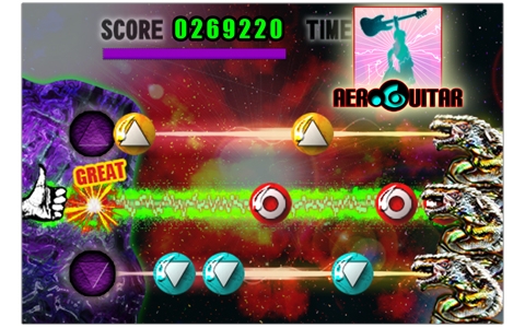 画像ギャラリー No.001のサムネイル画像 / ユードー,「Aero Guitar」などリズムアクション3タイトル配信
