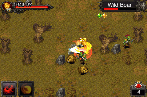 画像ギャラリー No.002のサムネイル画像 / ［iPhone］タップ操作だけで遊べるアクションRPG「フェノア戦記2」登場