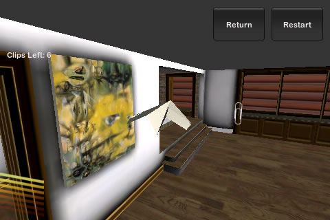 画像ギャラリー No.002のサムネイル画像 / ［iPhone］「Paper Pilot」は挑戦しがいのある高難度の紙飛行機ゲーム