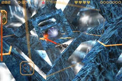 画像ギャラリー No.001のサムネイル画像 / ［iPhone］障害物を避けてゴールを目指すスペースアクション「ZERO CHANCE」