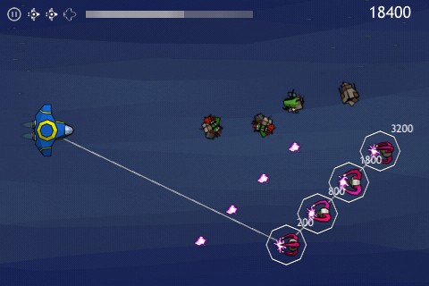 画像ギャラリー No.001のサムネイル画像 / ［iPhone］理屈抜きに楽しい水上レースゲームとシューティングを紹介