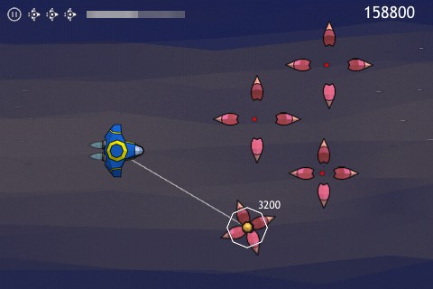 画像ギャラリー No.002のサムネイル画像 / ［iPhone］理屈抜きに楽しい水上レースゲームとシューティングを紹介