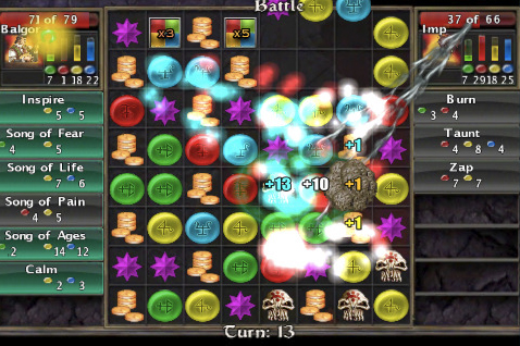 画像ギャラリー No.001のサムネイル画像 / ［iPhone］「Puzzle Quest」がお買い得に＆SFシューティング「Pharos」登場