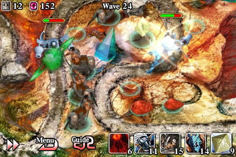 画像ギャラリー No.001のサムネイル画像 / ［iPhone］カードゲームの面白さをミックスしたタワーディフェンスが登場