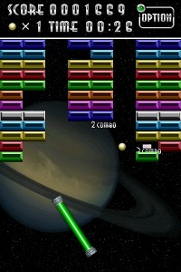 画像ギャラリー No.001のサムネイル画像 / ［iPhone］一味違うプレイフィールが楽しめるブロック崩し「WarpHole」を紹介