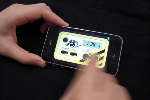 画像ギャラリー No.001のサムネイル画像 / ［iPhone］あなたは何回？　連射回数計測アプリ「シュウォッチ」