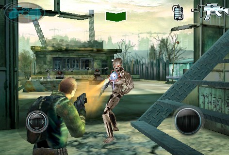 画像ギャラリー No.001のサムネイル画像 / ［iPhone］ゲームロフト，「ターミネーター4」公式アプリ配信を発表